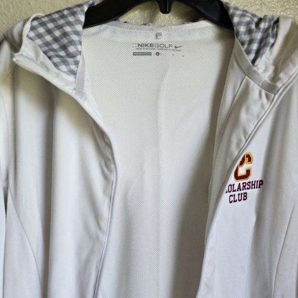 Nike Shield Golf Jacket USC Scholarship Club Womens Size Large White - Picture 5 of 8